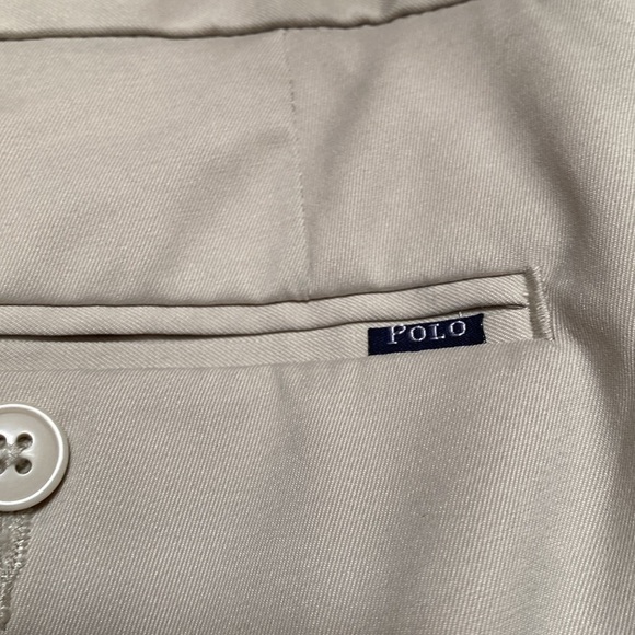 Polo Ralph Lauren performance pants Mens 38 khaki lightweight Golf preppy - Picture 4 of 16
